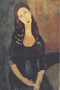 Amedeo Modigliani Jeanne Hebuterne assise (mk38) France oil painting artist